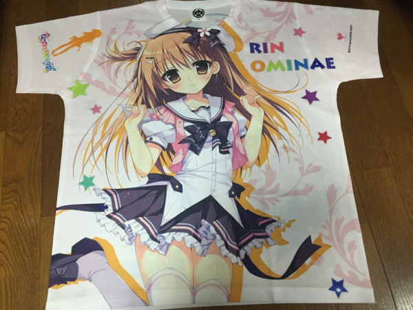 ナツイロココロログ 臣苗鈴 Tシャツ Lサイズ
