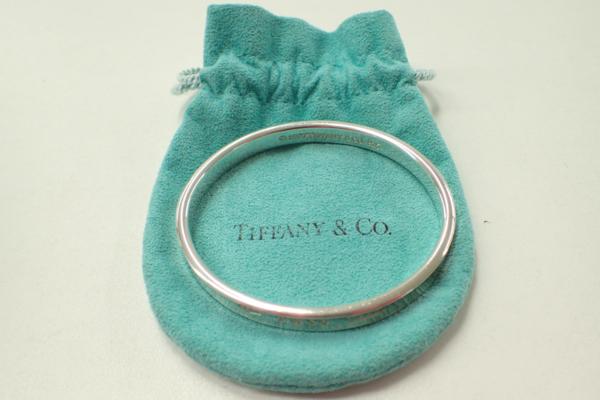 ティファニー シルバー925 バングル 31.1g ブレス 管KNY12169EM