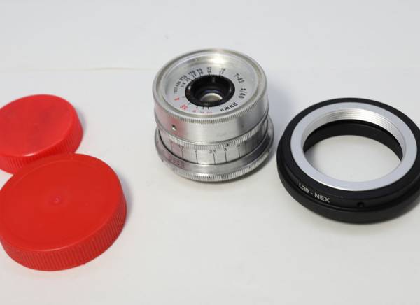 トイカメラ　スメナ8レンズ　改造　ソニーEマウント用 ＃3