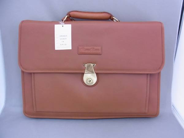 Chester Barrie 未使用ビジネスバッグ　ブラウン　牛革