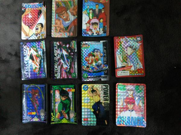 コナンカードに夏パラレル登場 幽遊白書 スラムダンク レッツ&ゴー 名