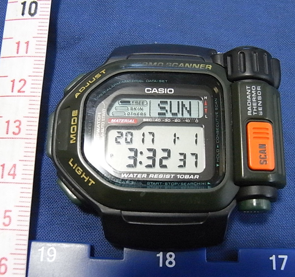 CASIO TSR-110 Thermo Scanner - カシオ 非接触温度測定機能（放射温度 
