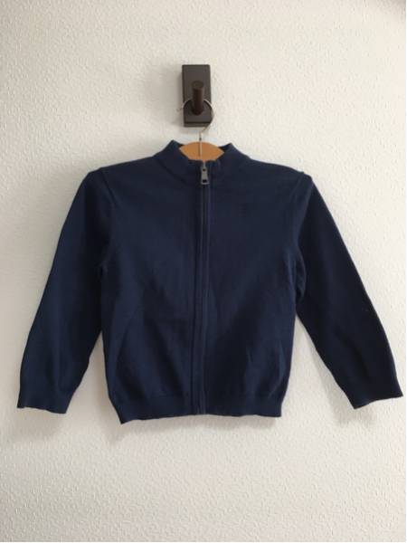 バーバリー ニット カーディガン パーカー 2Y 92 (90 100 男女兼