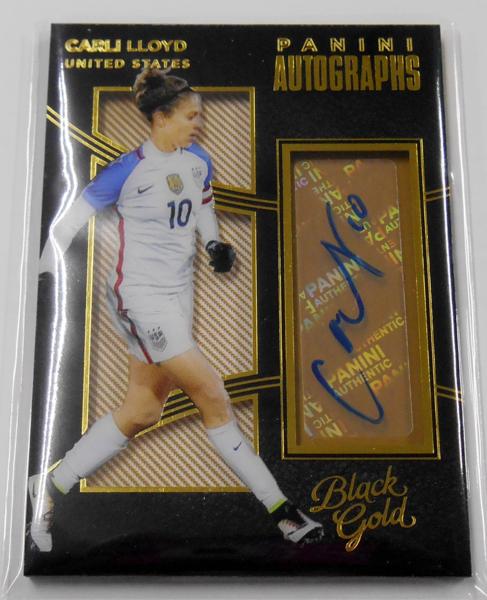 16/17 BLACK GOLD SOCCER【Carli Lloyd】直筆サインカード