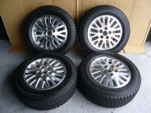 205/65R15 クラウン 純正アルミ エスティマ イプサム 美品深溝②