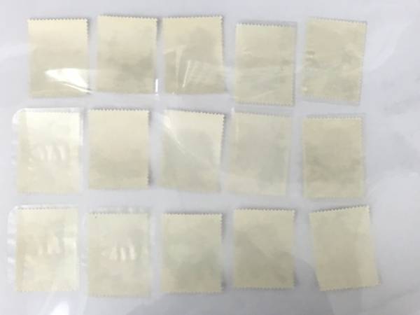 KD】中国切手 特61 未使用 15種完 牡丹シリーズ