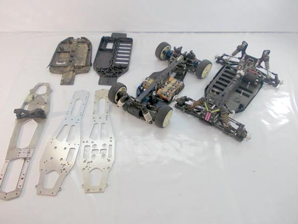 ジャンク■電動RC 中古シャーシ 2台セット ラジコン