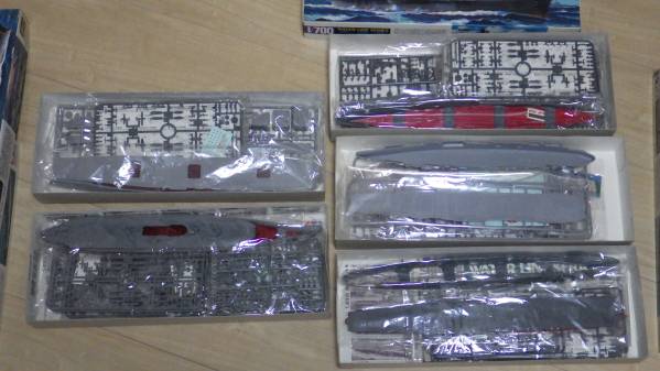 1/700 WL 5隻セット　新・旧金型