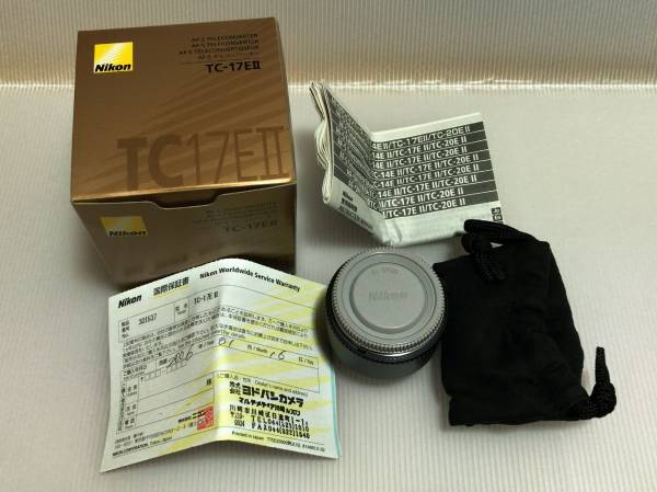 Nikon テレコンバーター TELECONVERTER TC-17E II（中古）