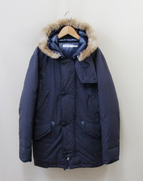 13AW nonnative EXPLORER HOODED DOWN JACKET ダウン ネイビー 0