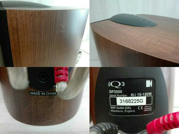 KEF AUDIO iQ3 SP3500 スピーカーペア KEF iQ3 SP3500 ペアスピーカー