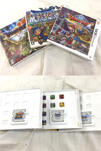 1円 ニンテンドー3DS ドラゴンクエストⅦ 含 ゲームソフト 計7点