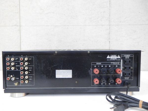 動作保証 ソニー SONY プリメインアンプ TA-F222ESR オーディオ機器 ☆