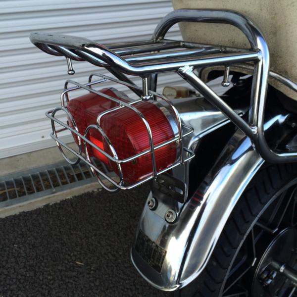 GT380用当時物タイプテールランプガードCB400TCB250Tバブホーク