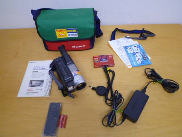 SONY ソニー Hi8 ビデオカメラ ハンディカム CCD-TRV86PK ビデオカメラ