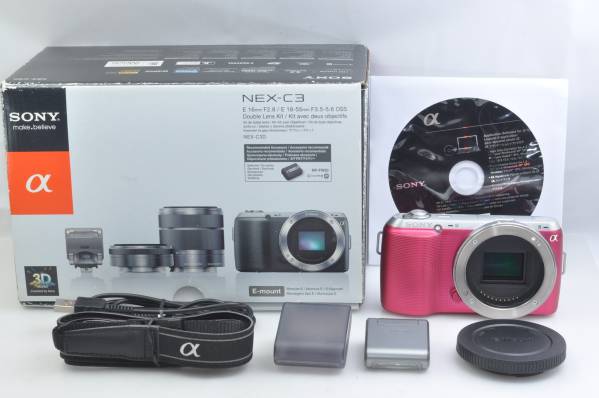 ★箱付極上外観★ソニー SONY NEX-C3 ボディ 小訳アリ #780