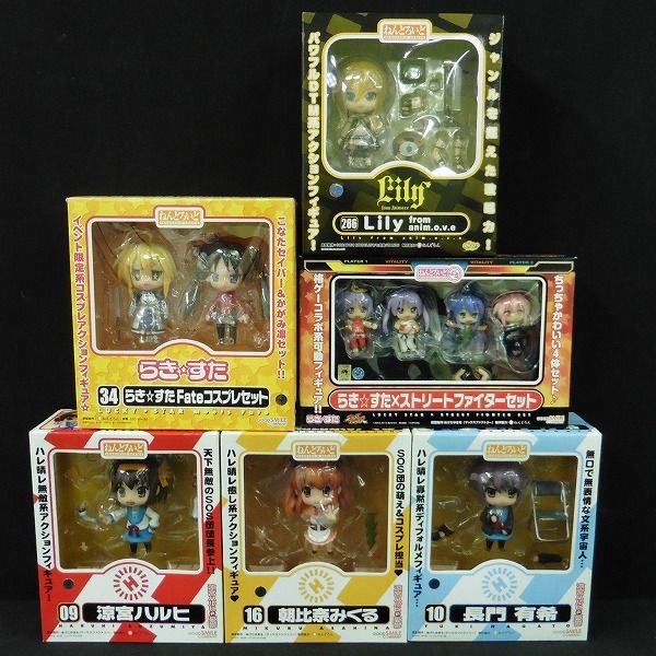 K214 ねんどろいど まとめて/涼宮ハルヒの憂鬱 らきすた ボーカロイド ▲