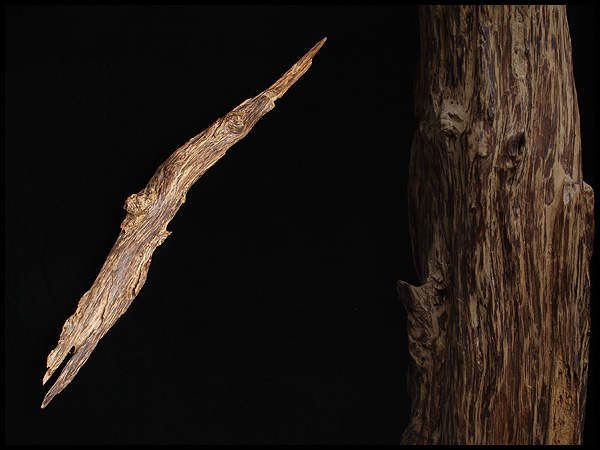 NM416 大振 沈香木・沈水香木 重量476g☆香道具擺件置物