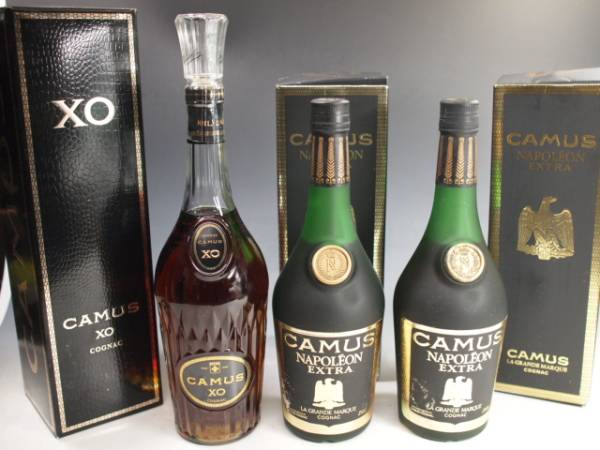 NAPOLEON CAMUS Camus Cognac XO EXTRA Napoleon Extra 1n酒241D 古酒