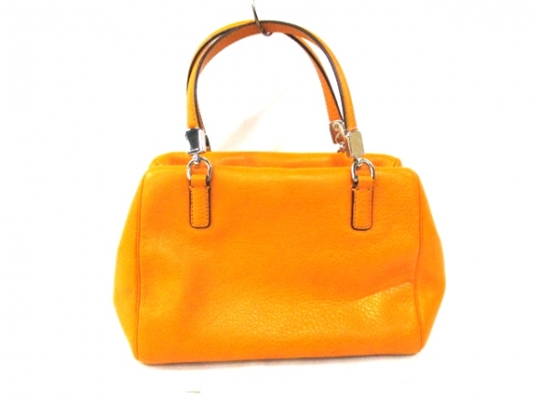コーチ ハンドバッグ - - オレンジ レザー COACH COACH(コーチ) 【公式