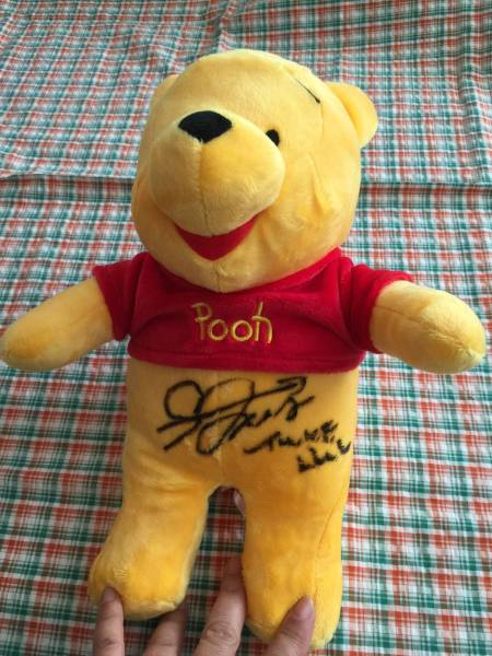 サナ Twice ィ ニー プーさん 直筆サイン サイン 売買されたオークション情報 Yahooの商品情報をアーカイブ公開 オークファン Aucfan Com