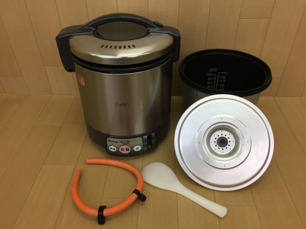 △M 【Rinnai】 リンナイ ガス炊飯器 こがまる RR-100VL LPガス11年製