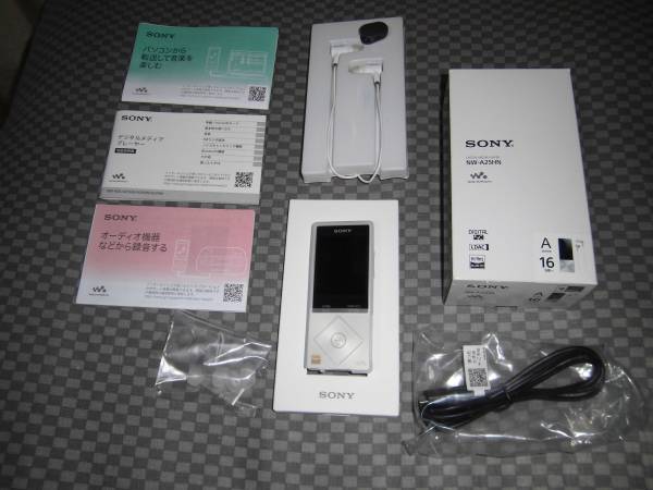 ソニー　NW-A25HN　Aシリーズ　16GB　シルバー (中古)