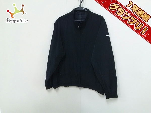 BURBERRY - 【SALE】【美品】Burberry Golf バーバリーゴルフ 防寒ブルゾン 正規品，定番人気 バーバリーゴルフ ブルゾン LL メンズ 美品 黒