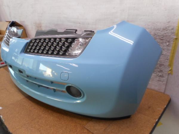 マーチ AK12 フロントバンパー 水色(B41) グリル付き 62022 CT00H 品