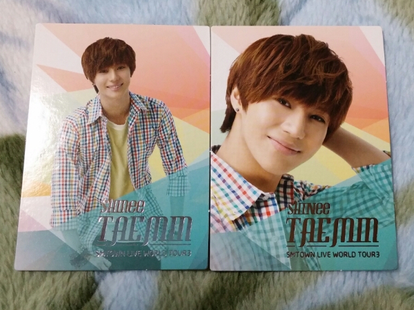 SHINee テミン SMTソウル限定トレカ 2枚 SHINeeAtmos MD kwangya