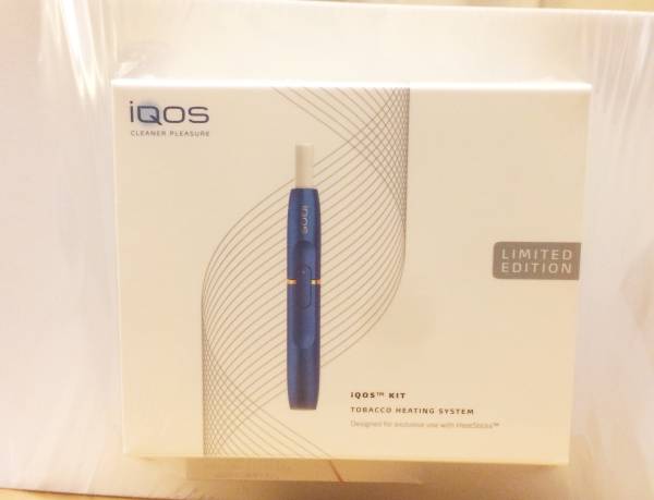 【新品未開封・未登録】限定　iQOSキット本体　サファイアブルー