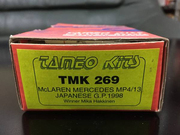 1/43 タメオ tameo TMK 269 マクラーレン メルセデス MP4/13 日本GP