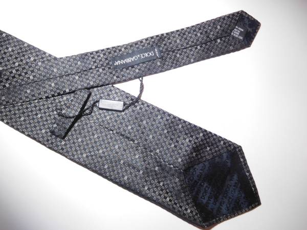 (3)☆ドルチェ&ガッバーナ ドルガバ/ネクタイ/16 新品未使用品