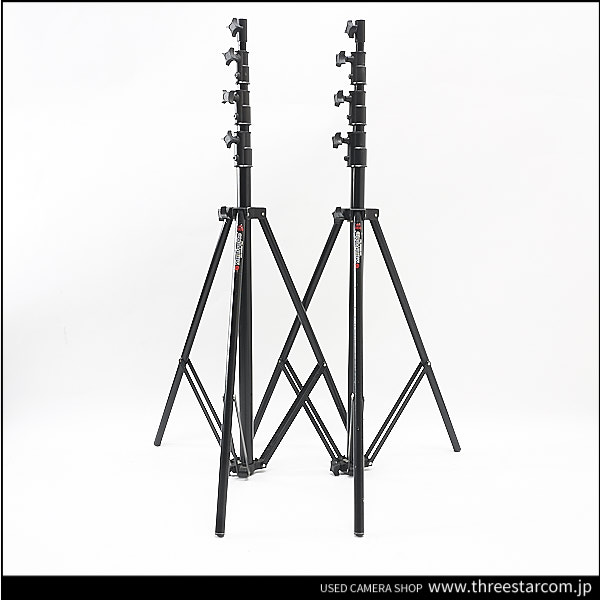 1円スタート！！Manfrotto マンフロット 004JB ライトスタンド 2本セット オススメ！！