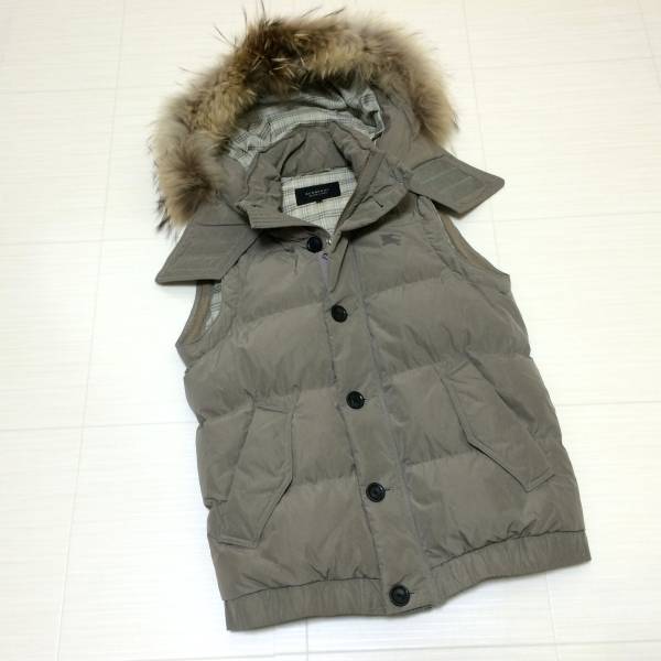 【未使用品バーバリーブラックレーベル 4way ダウンジャケット