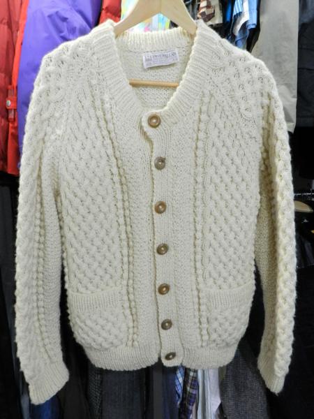 インバーアラン ニット 生成 茶タグ Lサイズ即決 送料無料 インバー