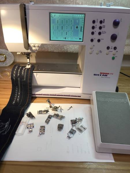 スイスベルニナ製 170型ミシン調整済み