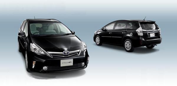 プリウスαアルファ40系 前期：純正フロントメッキガーニッシュ