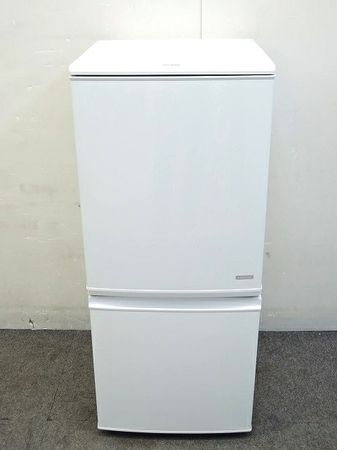 SHARP シャープ 冷蔵庫 SJ-C14B 2ドア 137L 15年製 楽直O2234545