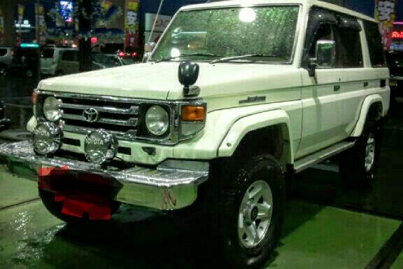 貴重！ランクル70 74 76などに純正オプションフォグランプ美品！