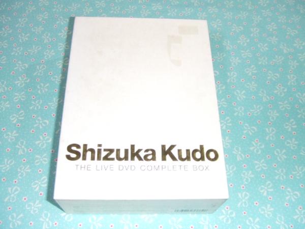 DVD 10枚組 工藤静香 the live complete box 工藤静香 THE LIVE DVD