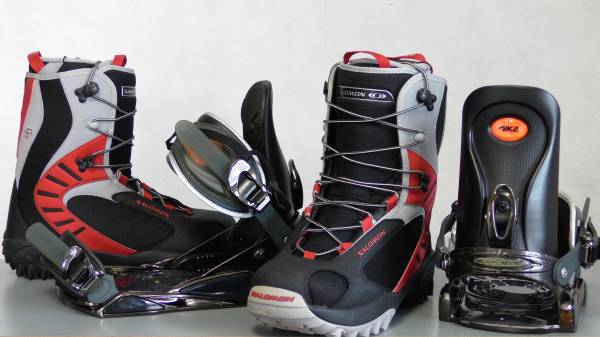 【28.5cm】　ブーツ（SALOMON）　＋　ビンディング（K2）セット