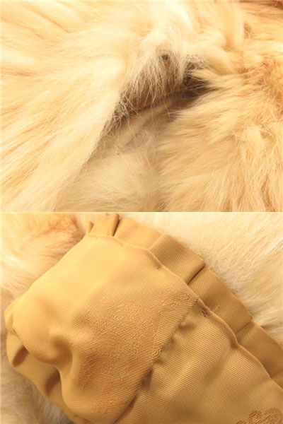 ニュージーランド製△HIDE SHOP ポッサムファー ショートジャケット  