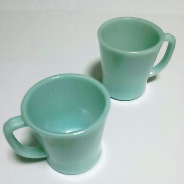 ファイヤーキング　fireking 　ターコイズブルー　D，，ハンドルマグ