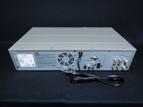 □SHARP シャープ VHSビデオ一体型DVDレコーダー DV-RW60□VHSビデオ