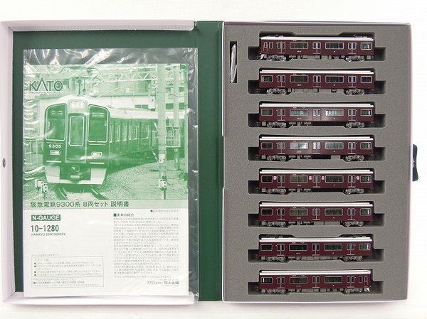 KATO KATO 10-1280 阪急電鉄9300系 8両セット 10-1280 阪急電鉄 9300