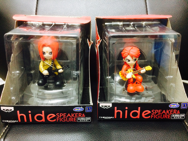hide スピーカーフィギュア 全2種 セット グッズ 中古 美品 X JAPAN