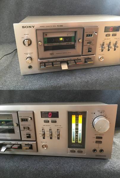 ソニー カセットデッキ TC－K60 完動品 □ソニー カセットデッキ