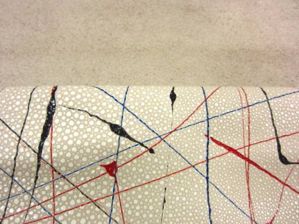 ☆デザインレザー☆牛革☆ライトグレー系☆54ds☆2113