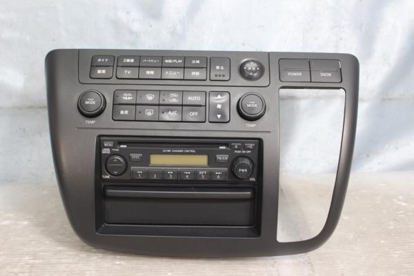 2026年最新Yahoo!オークション E51 エルグランド H15/10 オーディオ エアコン パネル 2DIN 純正 *り H15年エルグランド E51前期 木目